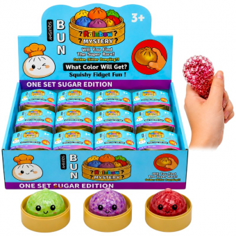 Купить Игрушка сквиш-пельмень "Squishy Dumpling" с орбизами 5.5 см. оптом